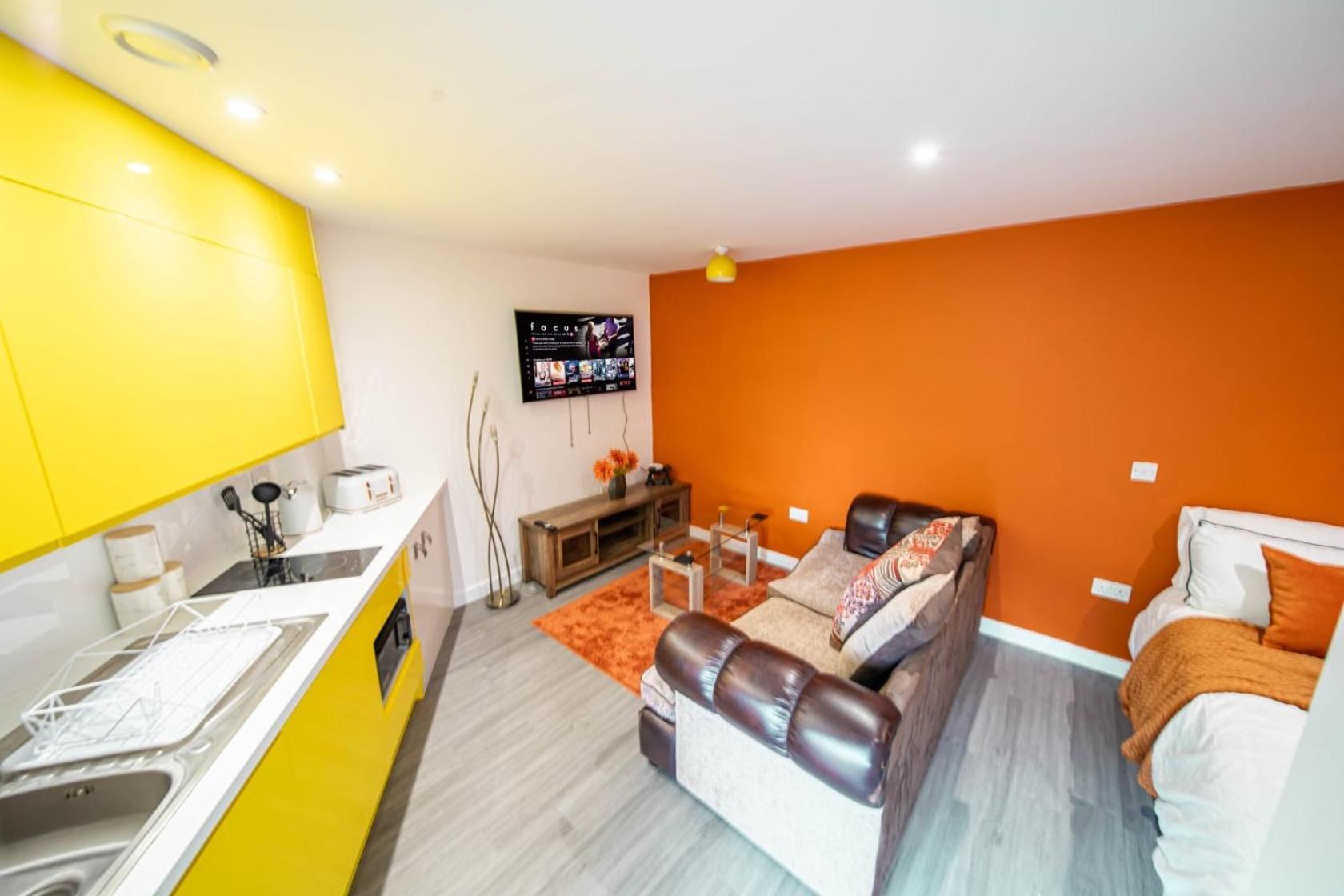 Corner Studio Apartment In شيفيلد المظهر الخارجي الصورة
